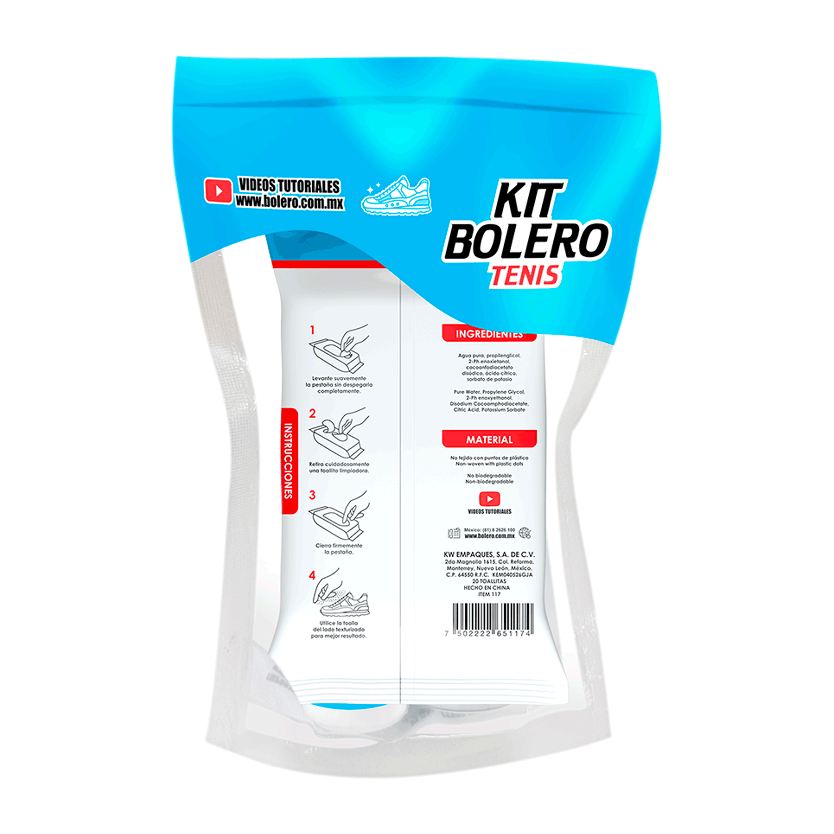 KIT BOLERO TENIS 3 PIEZAS - Image 2