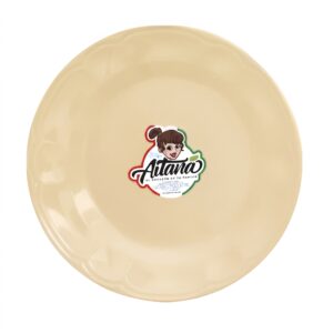 Bulto de Plato Trinche Beige Aitana 40 piezas
