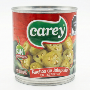 JALAPEÑO NACHOS CAREY 12/380 GRS.