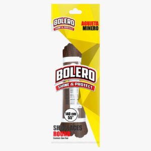 BOLERO AGUJETA MINERO CAFÉ 140 CM