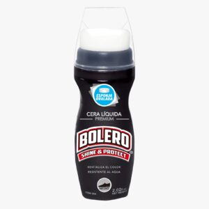 BOLERO CERA LÍQUIDA NEGRO PARA CALZADO 60 ML