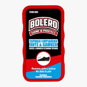 BOLERO ESPONJA LIMPIADORA ANTE Y GAMUZA