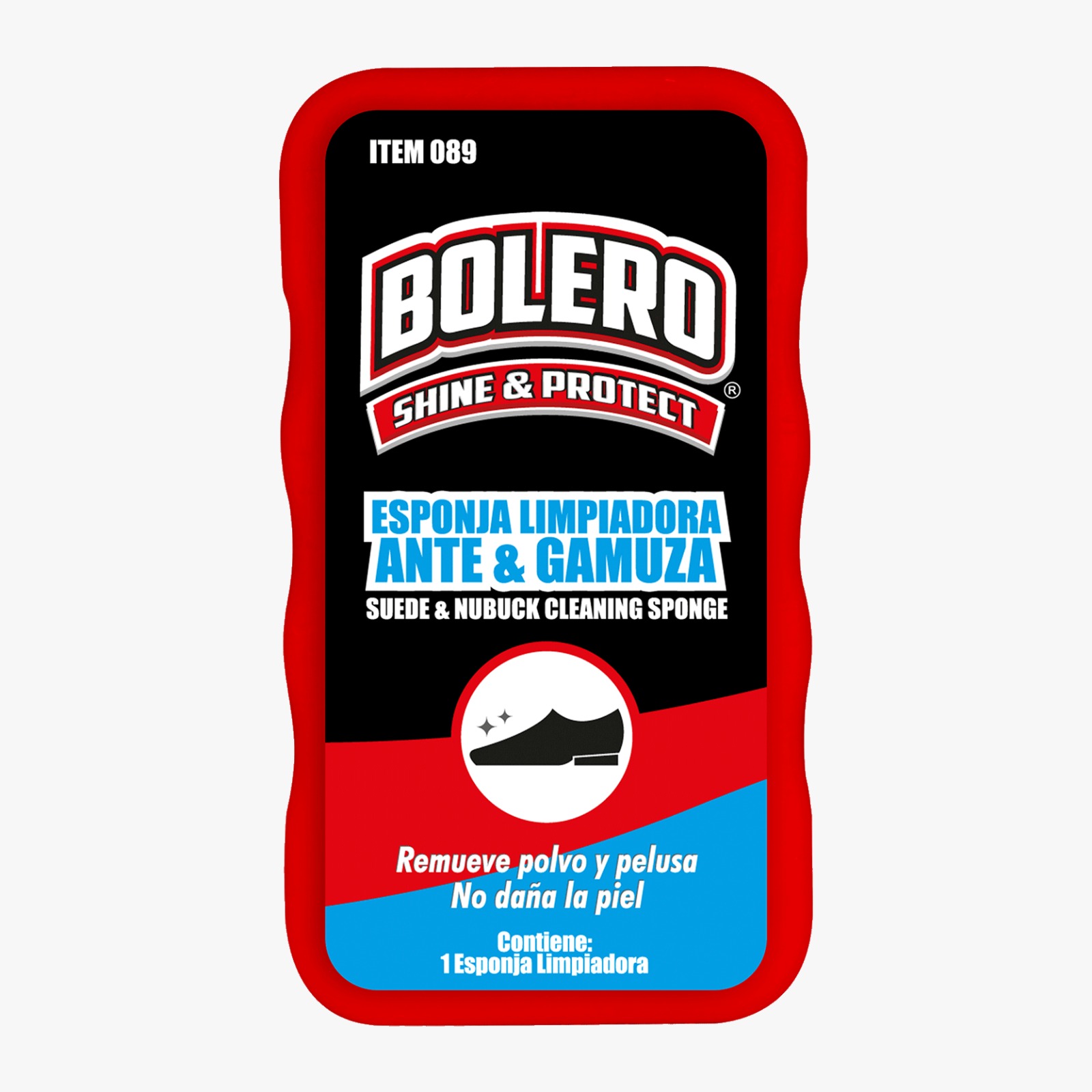 BOLERO ESPONJA LIMPIADORA ANTE Y GAMUZA