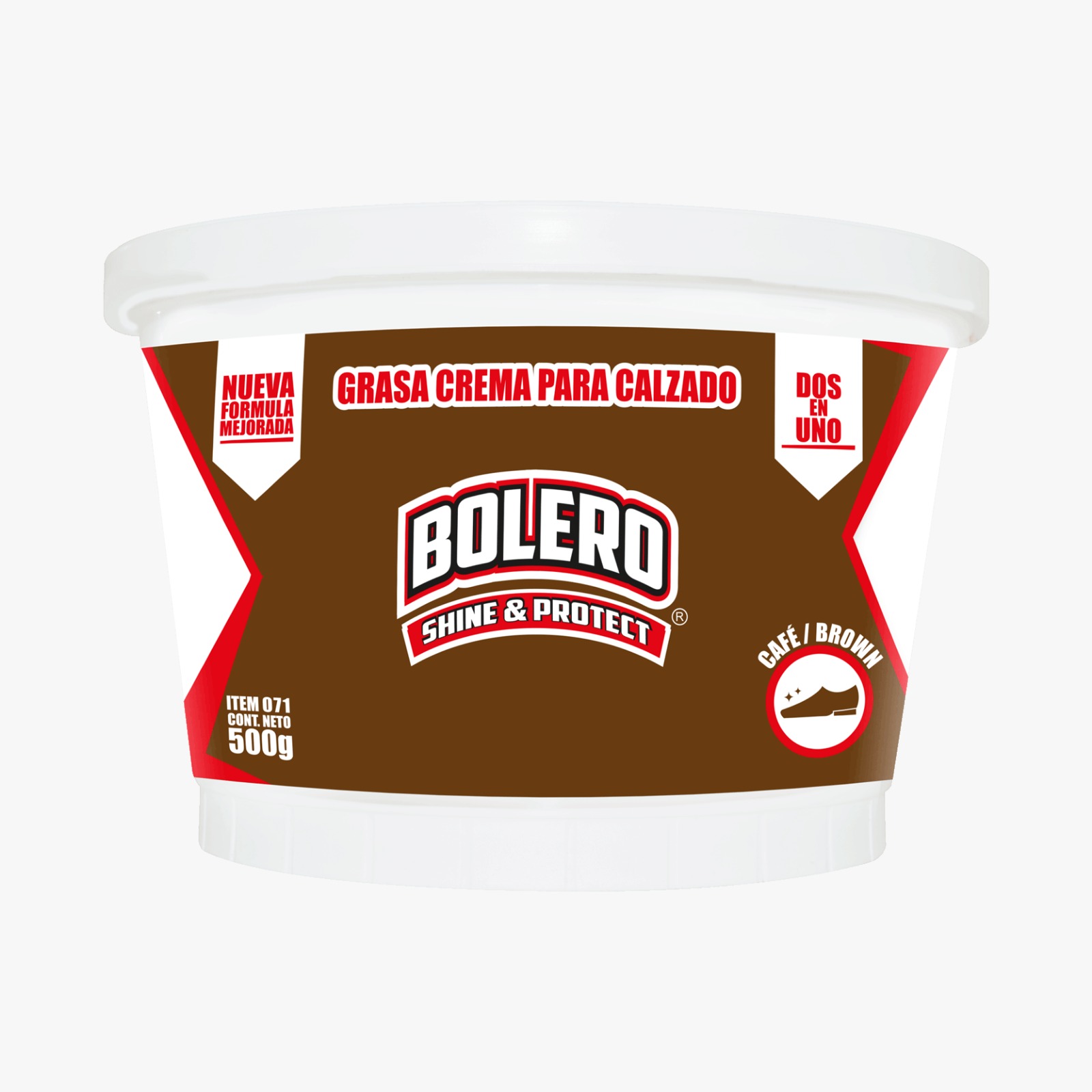 GRASA CREMA 2 EN 1 CAFÉ 500 G