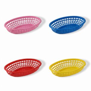 Caja de Canasta Botanera (Rosa, Azul, Rojo y Amarillo) Aitana